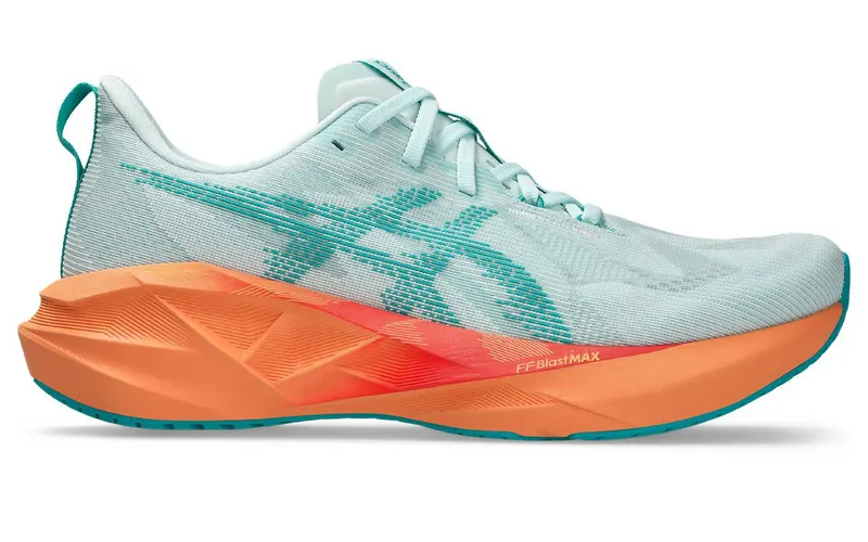 ASICS Novablast 5 Soothing Sea Wave Teal Orange (1011B974-400)