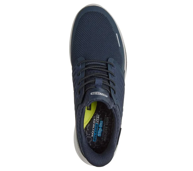 Skechers Slip-ins Relaxed Fit: Slade – Luther Sneaker Marine