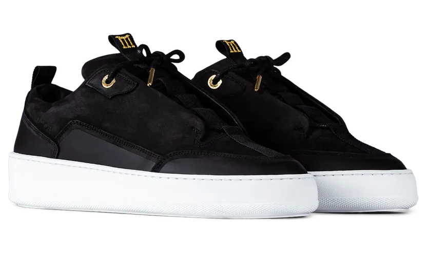 Mason Garments Milano Next Gen – Nubuck Schwarz (SS19-10C)