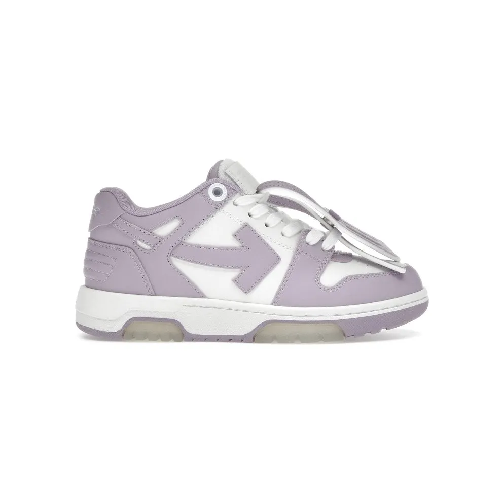 OFF-WHITE Out Of Office OOO Low Tops Lavender White (OWIA259S25LEA0023F01)