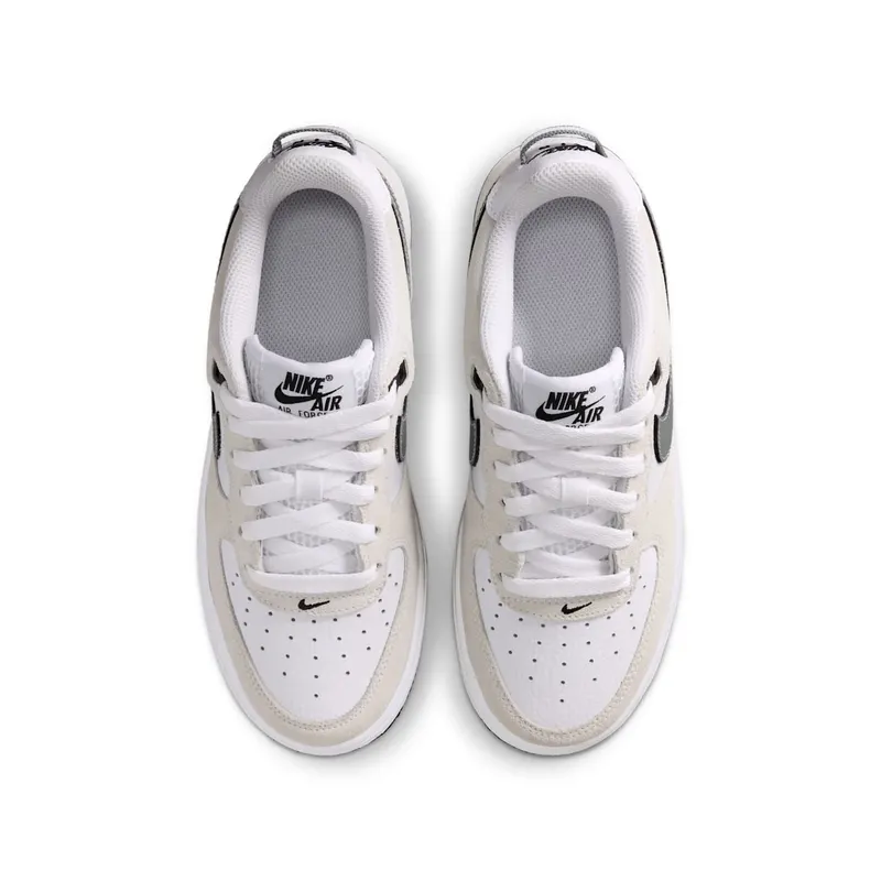 Nike Air Force 1 Lv8 GS “White Black Cool Grey” (IR2008-100)