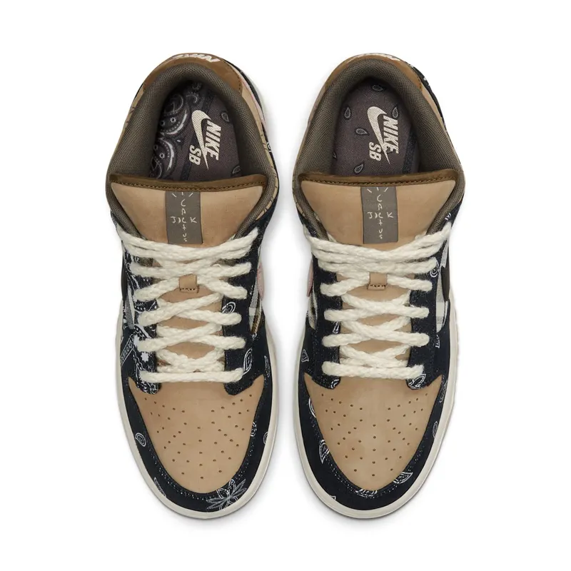 Nike SB x Travis Scott Dunk Low ‘Cactus Jack’ (2020) (CT5053-001)