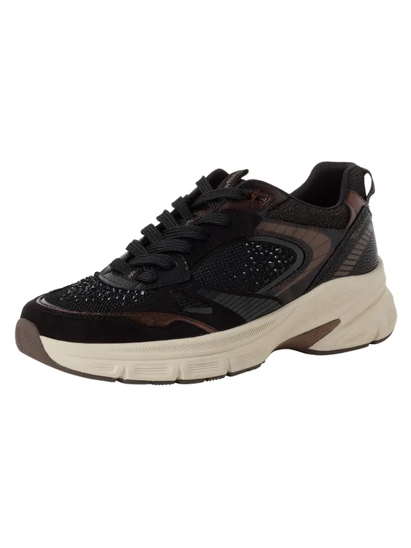 Tamaris sneaker Donkerbruin / Black (2328667)