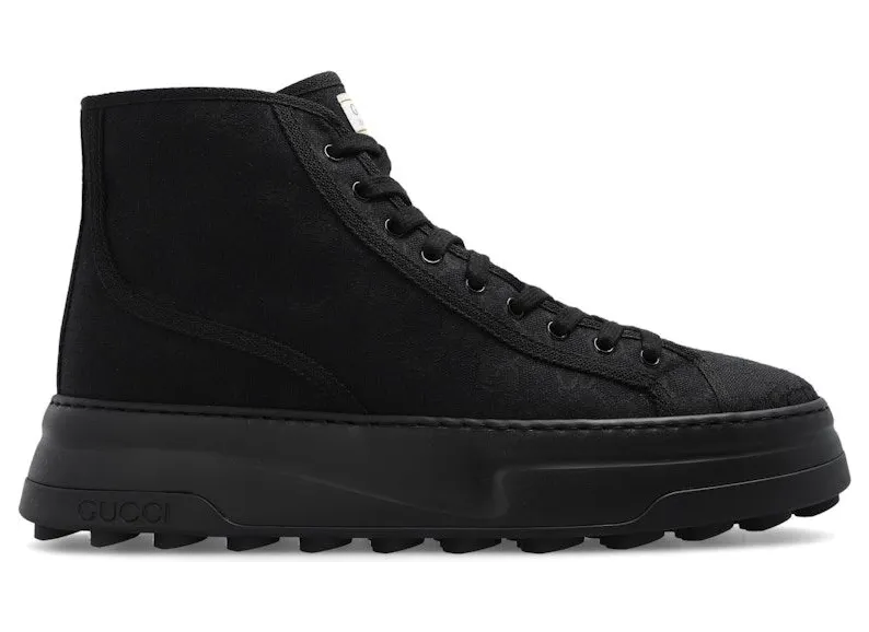 Gucci GG High Sneaker Interlocking G Black (745999 20Q20 1000)