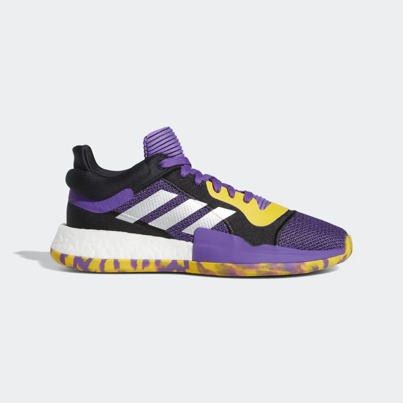 adidas Marquee Boost Low Lakers Black/Purple/Gold (G27746)