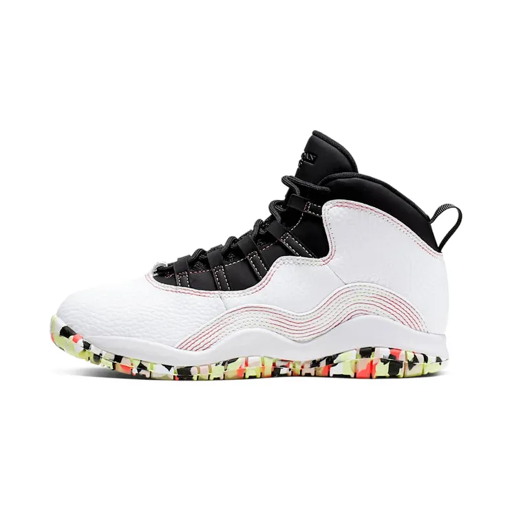 Jordan 10 Retro White Barely Volt Ember Glow (PS)