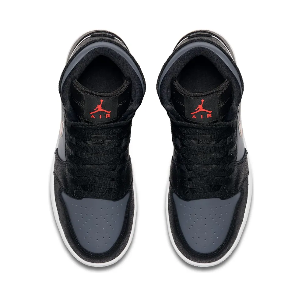 Jordan 1 Retro High Black Metallic Red Bronze Dark Grey (GS) Black/Metallic Red Bronze-Dark Grey-White (705300-006)