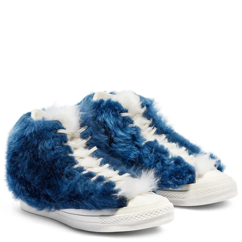 Converse Chuck 70 High Ambush – Fuzzy Navy Blue (170587C)