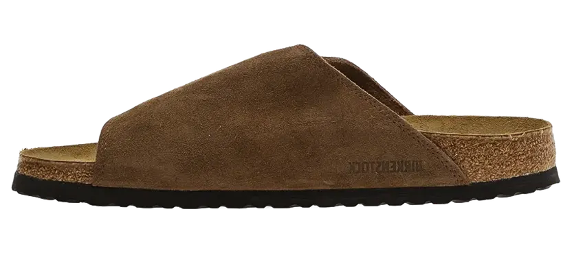 Birkenstock Solana Suede Leather “Dark Tea – Regular/Wide” (1031997)