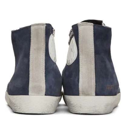 Golden Goose SSENSE Exclusive Navy Monday Francy Sneakers (F34WS591.B77) (3)