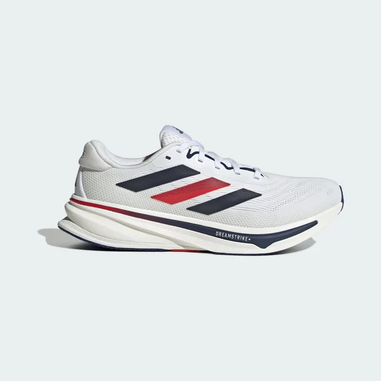 adidas Supernova Rise 2 Cloud White Dark Blue Pure Ruby (JQ0523)