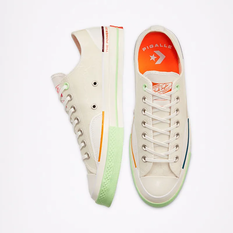 Converse x Pigalle Chuck Taylor 70 OX Grey ‘Barely Volt’ (2020) (165748C)