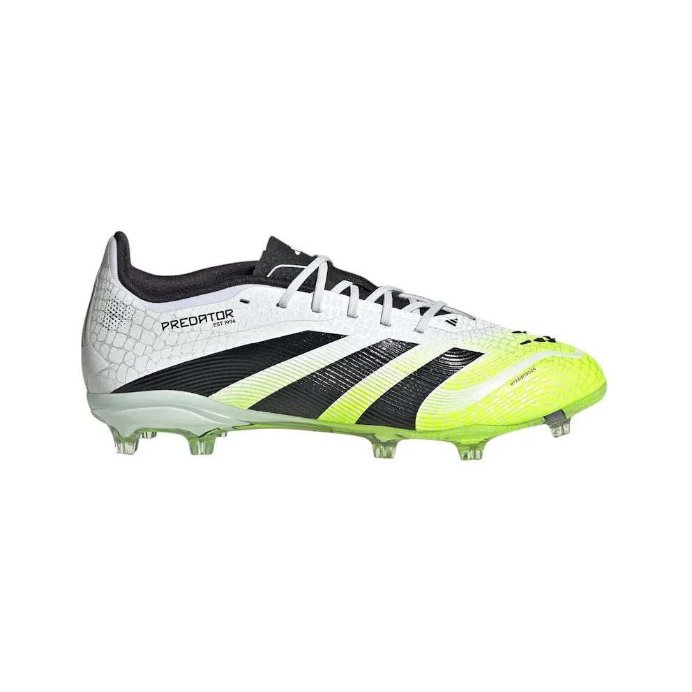 adidas Predator Elite FG Cloud White Core Black Lucid Lemon (JI1179)