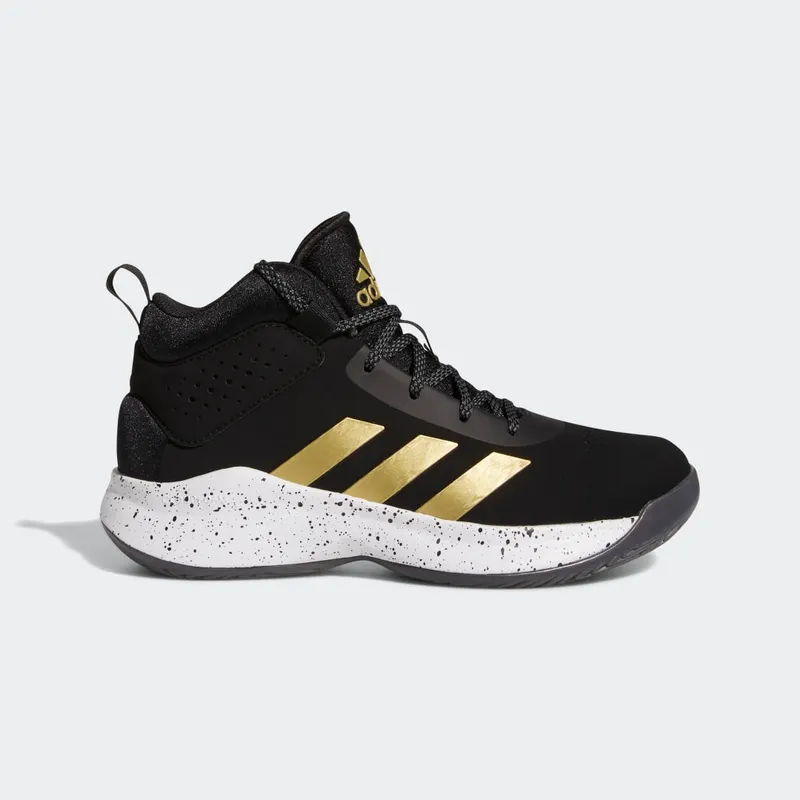 adidas CrossEm Up 5 K Wide Core Black / Gold Metallic / Cloud White (GX4790)