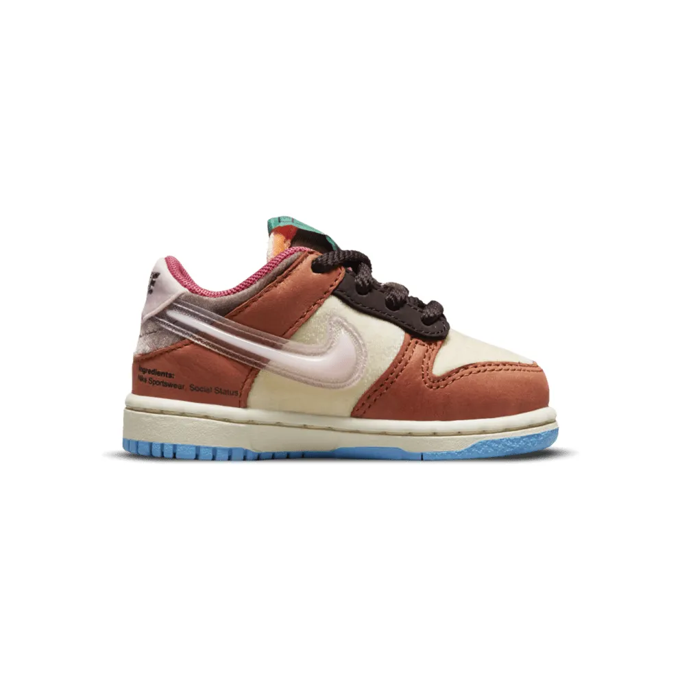 Nike Dunk Low Social Status Free Lunch Chocolate Milk (TD) (DM3350-700)