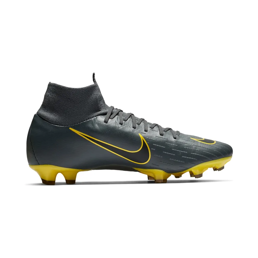 Nike Mercurial Superfly 6 Pro FG Grey Opti Yellow (AH7368-070)