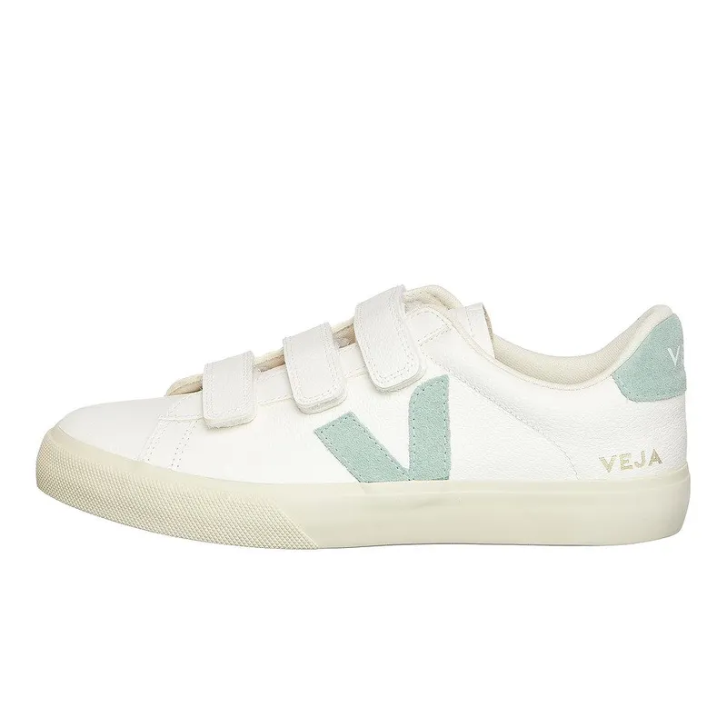 Veja Recife Logo Extra White / Matcha (RC0592878B)