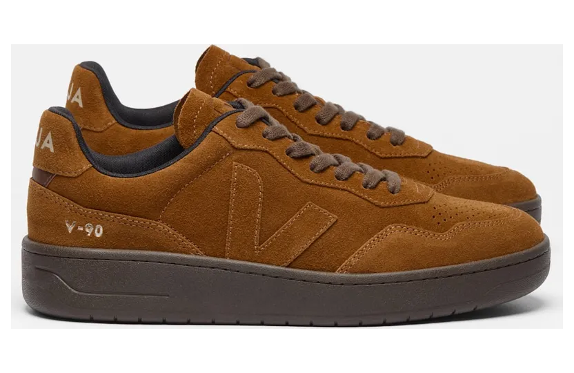 Veja V-90 Suede Full Eagle Cognac (VD0320929B)