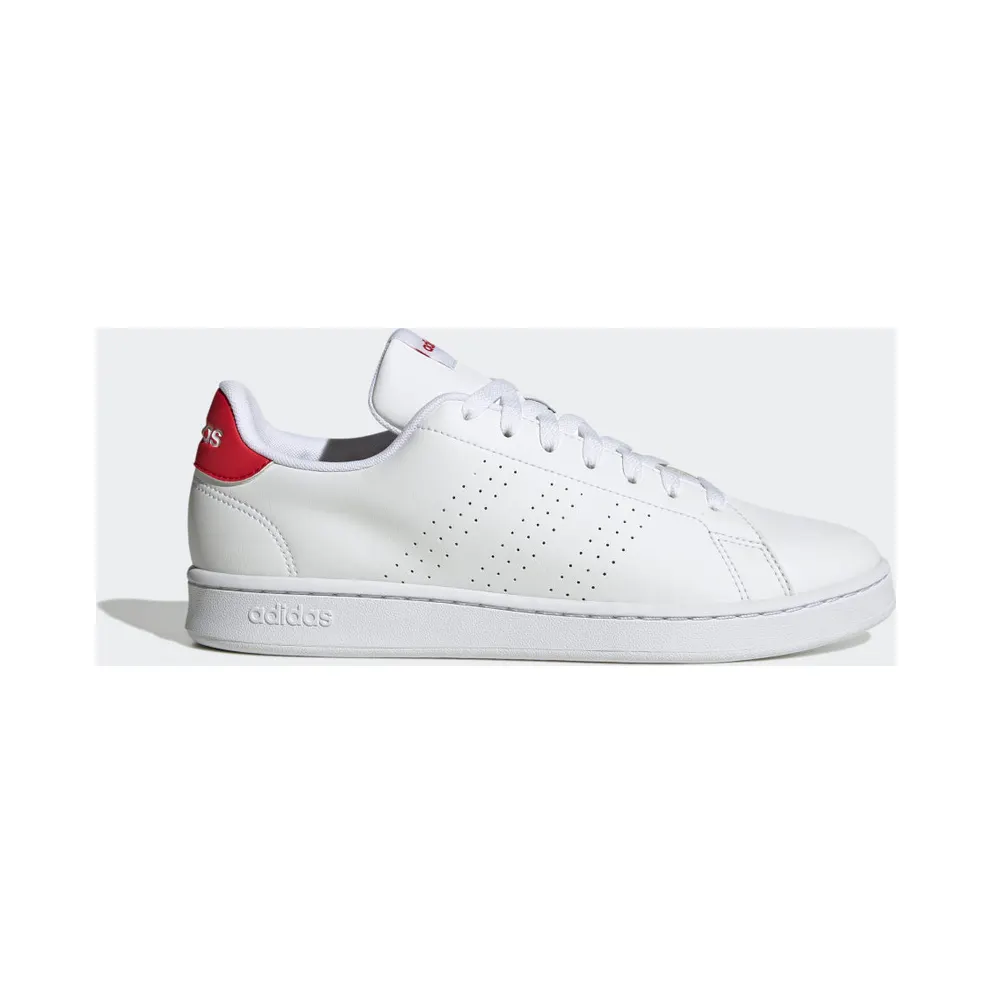 Adidas Advantage Cloud White / Cloud White / Better Scarlet (HR0235)