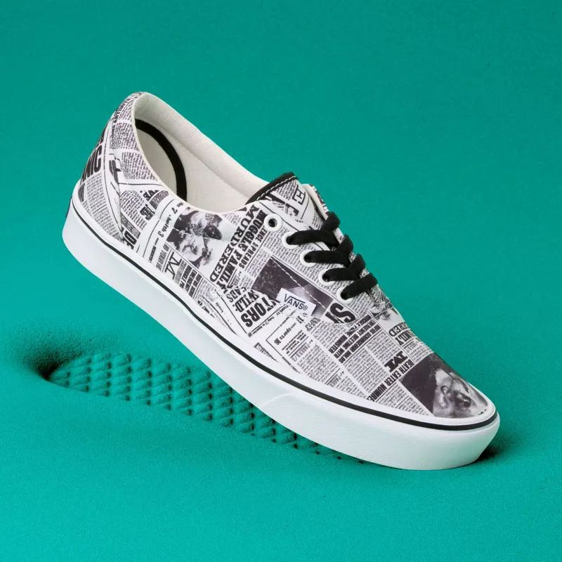 Vans Era ComfyCush Harry Potter Daily Prophet Daily Prophet/True White (VN0A3WM9V9T)