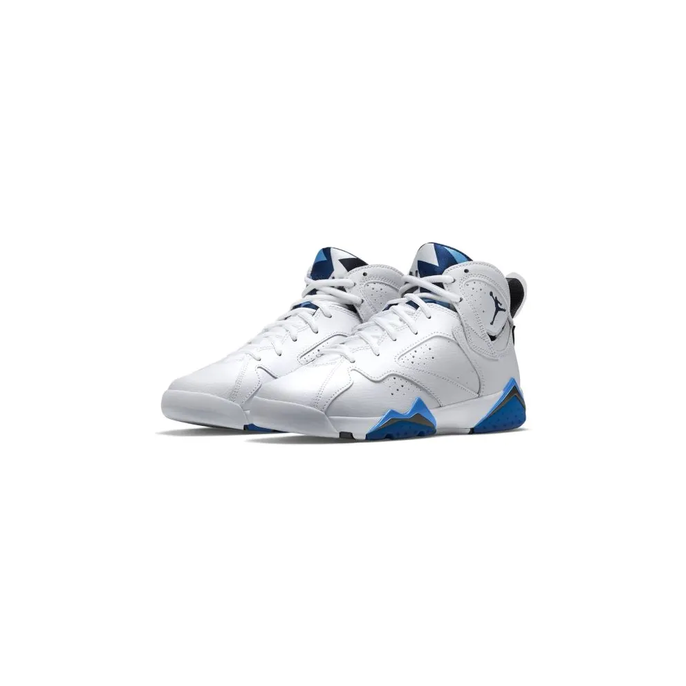 Jordan 7 Retro French Blue 2015 (GS) White/French Blue/Flint Grey (304774-107)