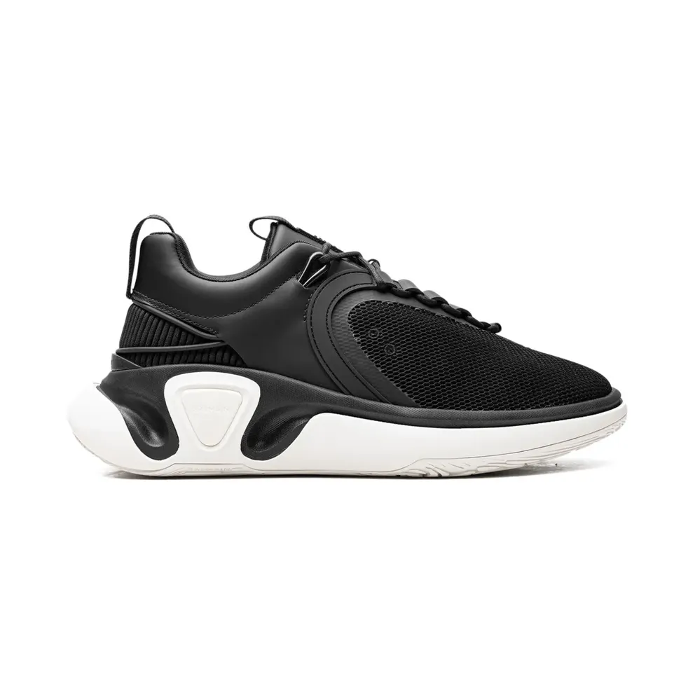 Balmain Asymmetrische B Court T Chunky – Black (VM1C240ILSDH)