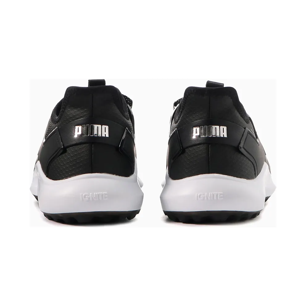 Puma Ignite FASTEN8 Golf Shoes Silver/Black/White (19300002)