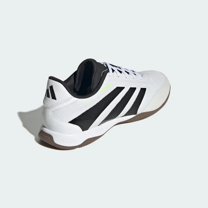 adidas Predator League Indoor Cloud White Core Black Lucid Lemon (JR7023)