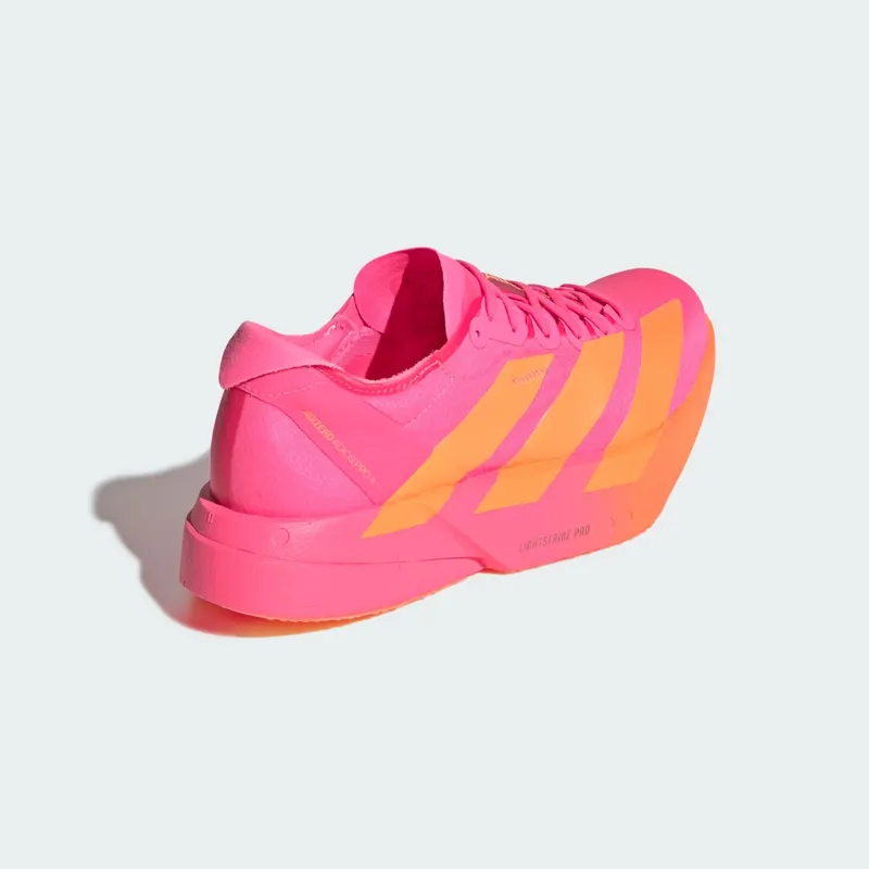 Adidas Adizero Adios Pro 4 Lucid Pink / Lucid Orange / Iron Metallic (KJ3064)