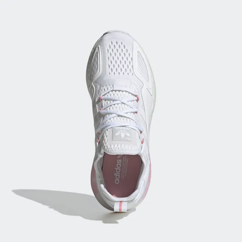 adidas ZX 2K Boost White Pink (W) Cloud White/Cloud White (FV8983)