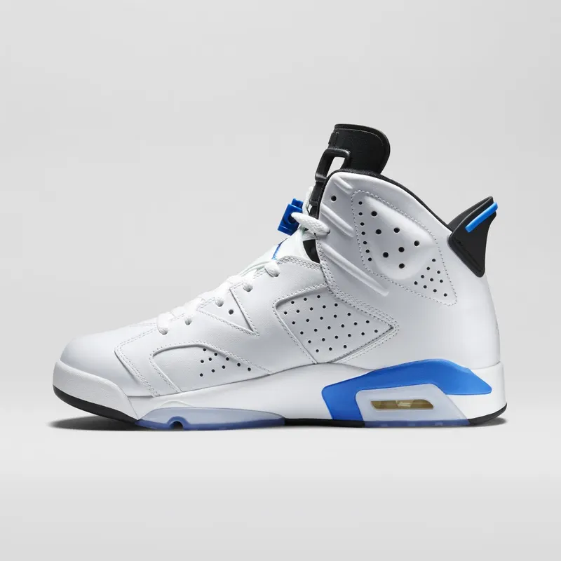 Air Jordan Nike AJ 6 VI Retro Sport Blue (2014) (384664-107)