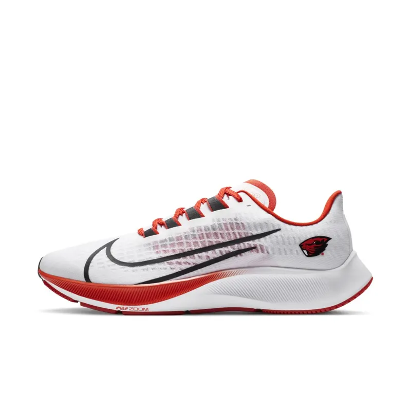 Nike Air Zoom Pegasus 37 Oregon State White/Pure Platinum-Team Orange-Black (CZ5388-100)