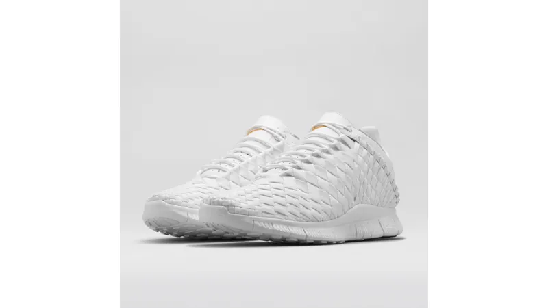 Nike Free Inneva Woven Tech White White/White (705797-110)