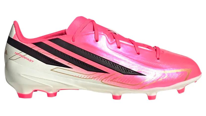 Adidas F50 Hyperfast League FG Kinder Nockenschuhe, rosa, Größe 30 ½ (HQ5161)