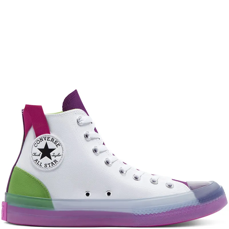 Converse Dramatic Nights Chuck Taylor All Star CX High Top White/bold Wasabi (170833C)