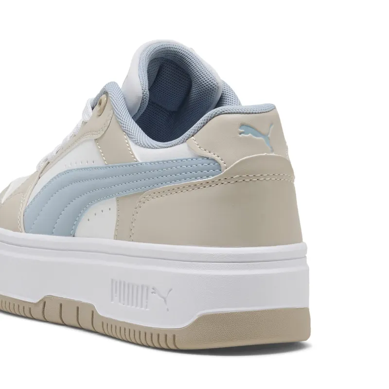 Puma Rebound Femme Low “Silver Fog / Sea Illusion / Puma White” (402592_21)