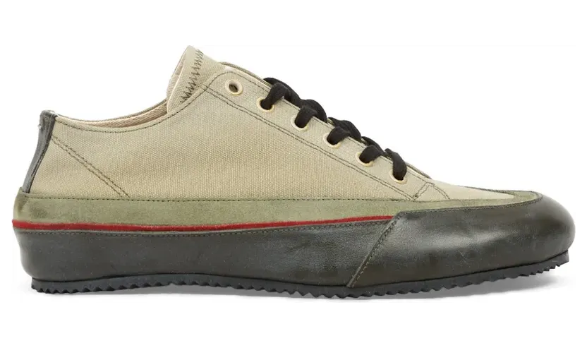 Maison Margiela Traveller Sneakers mit Schnürung – Weiß (S58WS0304P7794)