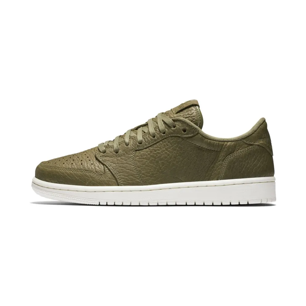 Jordan 1 Retro Low Swooshless Olive Olive/Olive-Sail (848775-205)