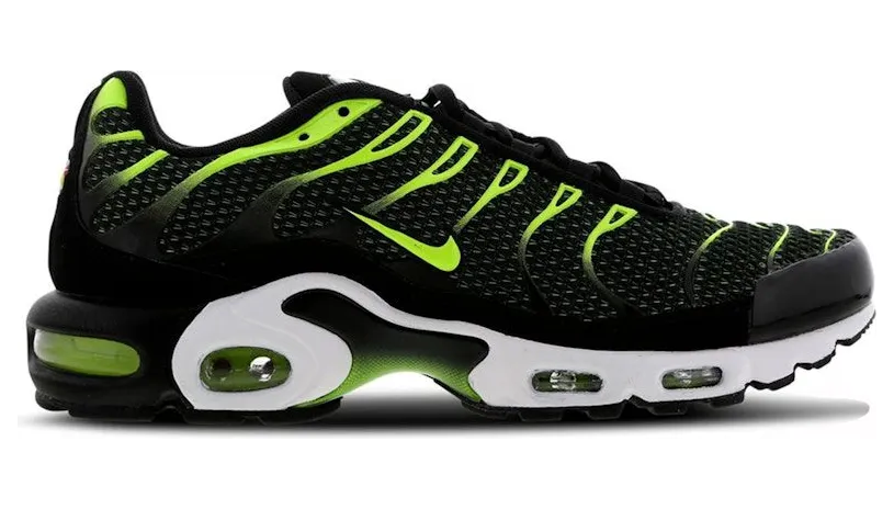 Nike Air Max Plus Black Dark Grey Volt (852630-036)
