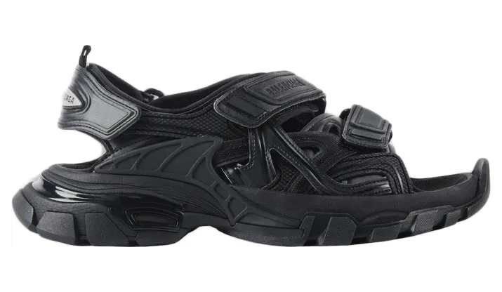 Balenciaga Track Sandal Black (W)