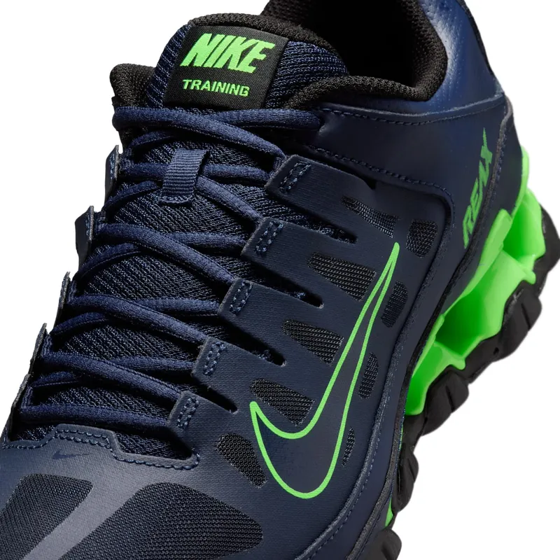 Nike Reax 8 Obsidian / Black / Green Strike (621716-407)