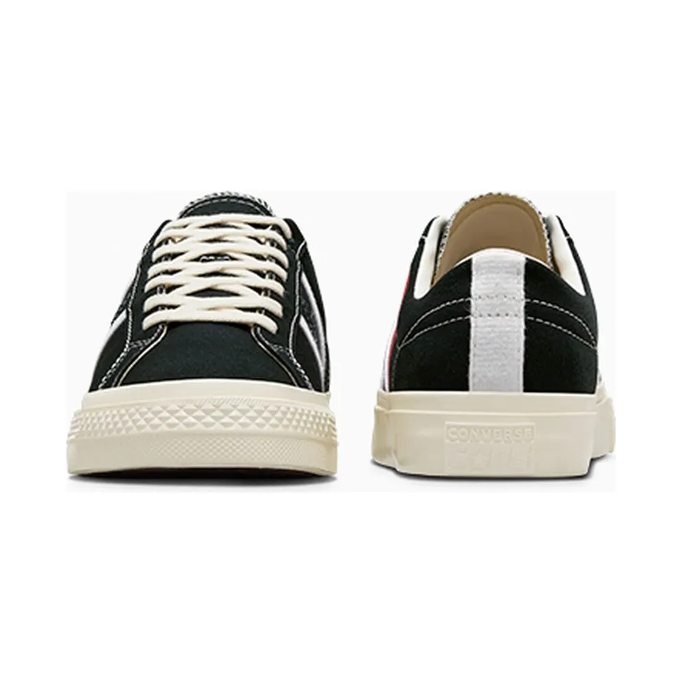 Converse x PLAY Comme des Garçons One Star Academy Pro Black/Egret/Red (A09870C)