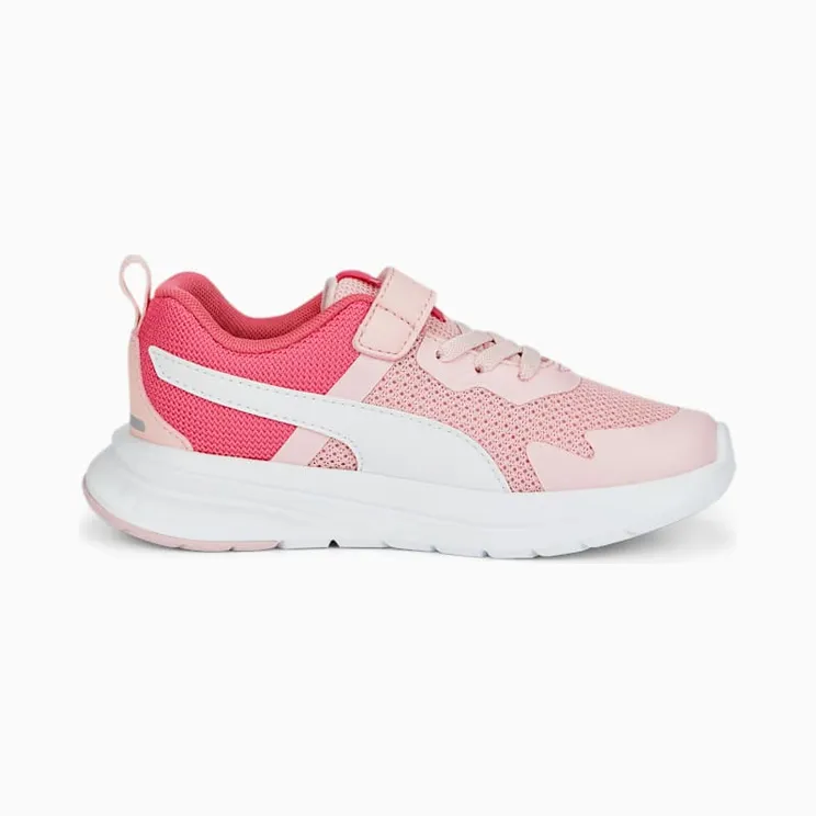 Puma Evolve Run mesh met alternatieve sluiting Wit/Bruin (386239-03)