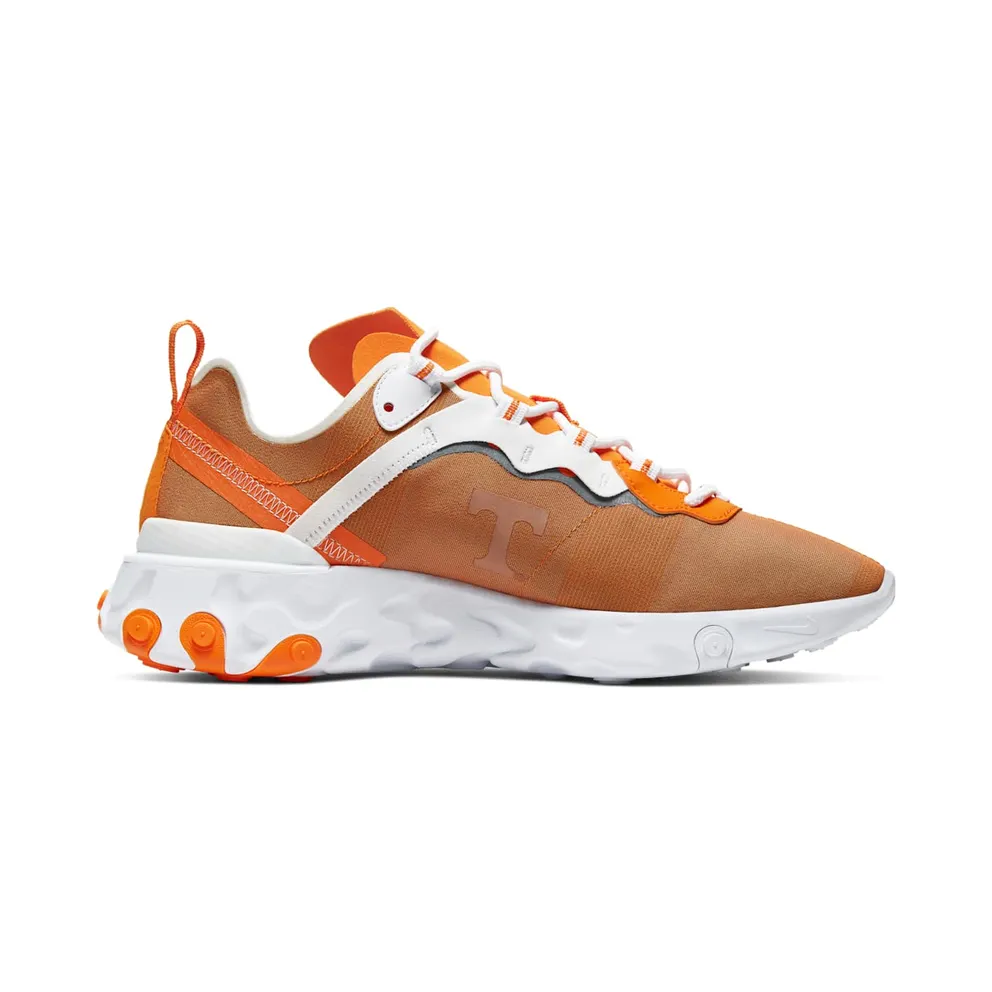 Nike React Element 55 Tennessee Bright Ceramic/White-Cool Grey-White (CK4850-800)