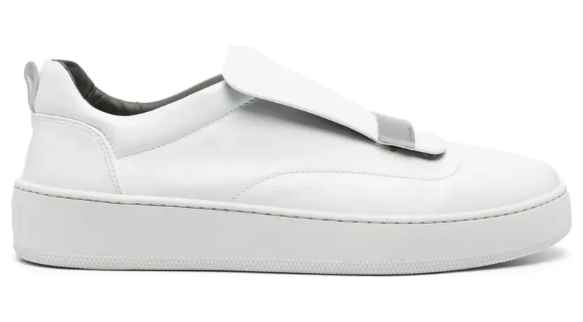 Sergio Rossi SR1 Addict leren “White” (A86980MFL108)
