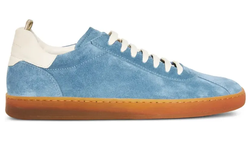 Officine Creative Halo 001 mit Wildledereinsätzen “Blue” (OCUHALO001LC191)