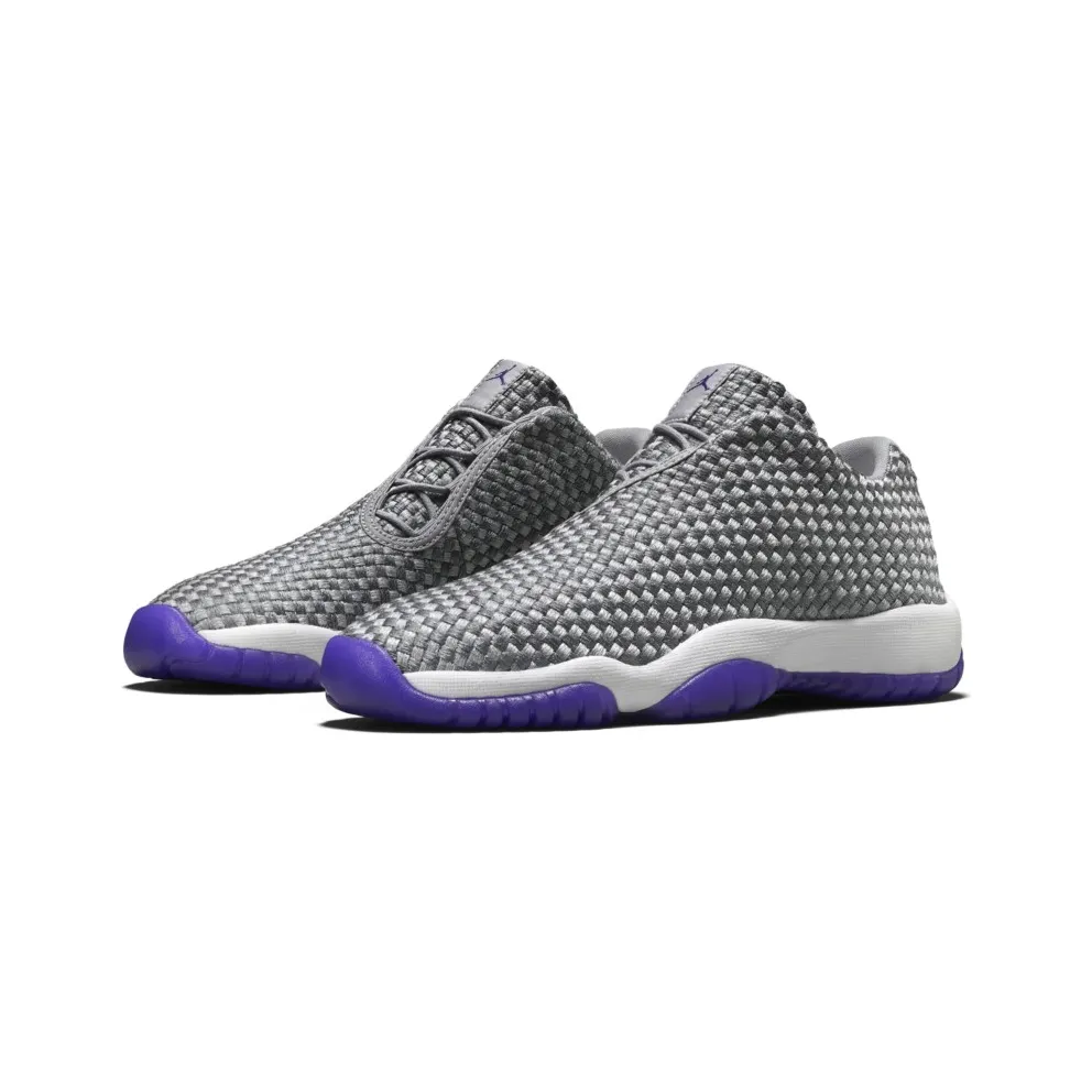 Jordan Future Low Wolf Grey Court Purple (GS)