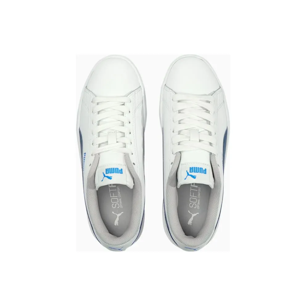 PUMA Smash V2 Youth White/Intense Blue (365170-30)