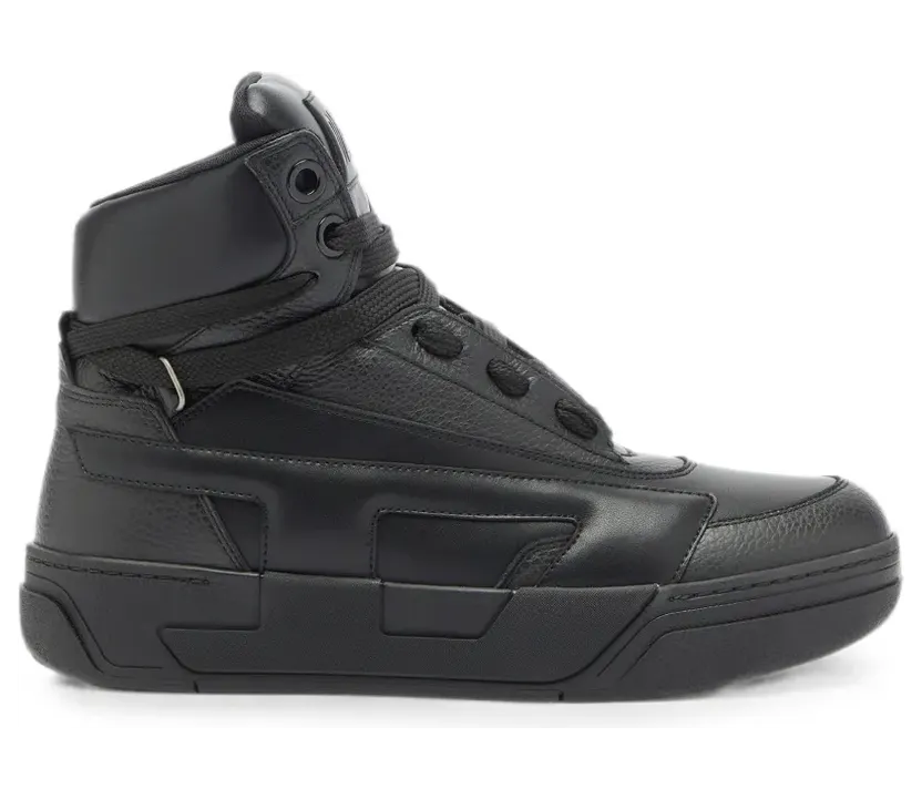Diesel S-D-Ollie Mid high-top sneakers met logopatch – Beige (Y03900P7736)