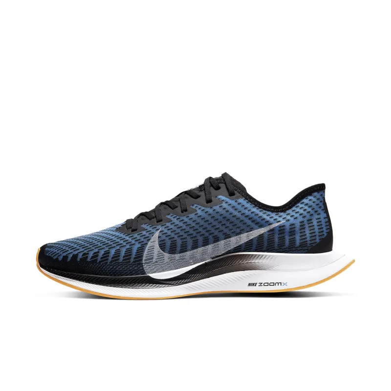 Nike Zoom Pegasus Turbo 2 Black Black/University Blue-Laser Orange-White (AT2863-009)